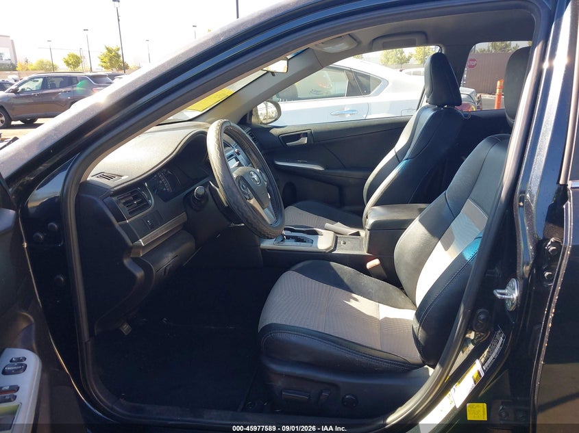 2012 TOYOTA CAMRY SEDAN 2.5L I-4 DOHC, VVT, REGULAR , 173HP