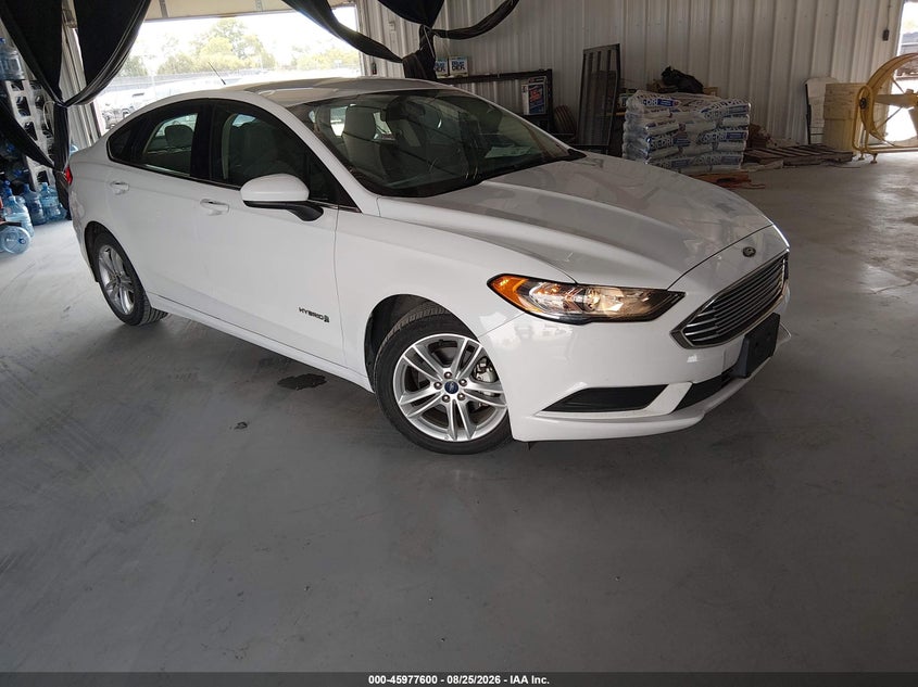 2018 FORD FUSION HYBRID auction photo 1