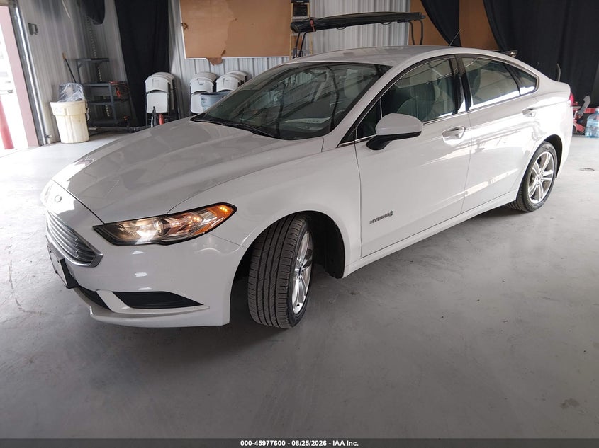 2018 FORD FUSION HYBRID auction photo 2