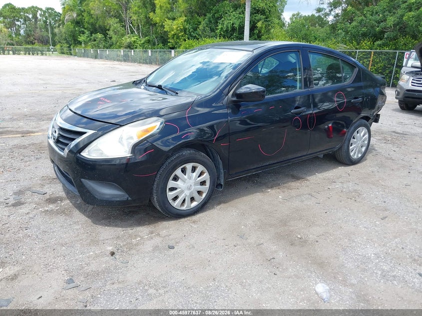 2016 Nissan Versa, Удар сзади, IAAI, VIN 3N1CN7AP1GL917516 — фото 2