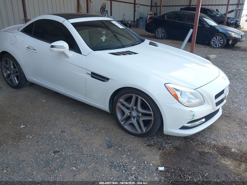 2014 Mercedes-Benz Slk 250, Удар ззаду, IAAI, VIN WDDPK4HA0EF084246