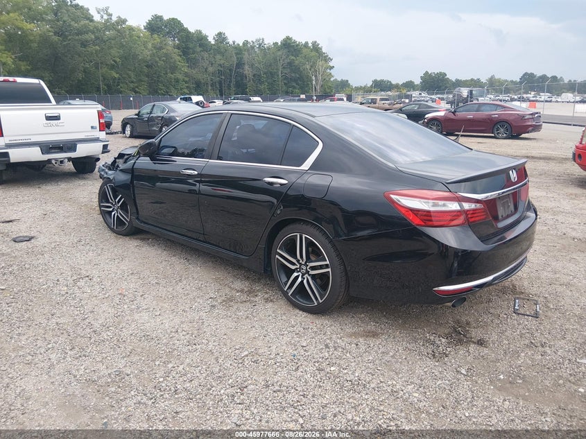 Vin: 1hgcr2f54ga137191, lot: 46476906, honda accord sport 20163