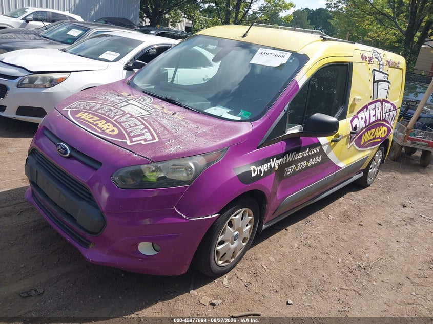 2015 Ford Transit Connect, Обычный износ, IAAI, VIN NM0LS7FX9F1225487 — фото 2