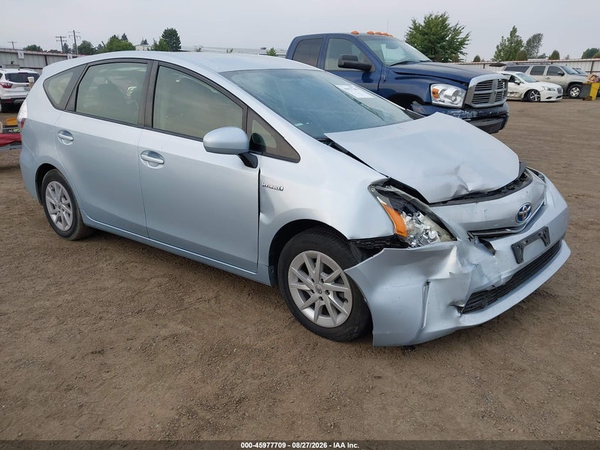 2012 TOYOTA PRIUS V auction photo 1