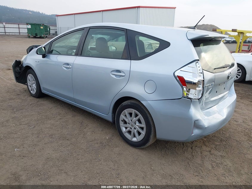 2012 TOYOTA PRIUS V auction photo 3