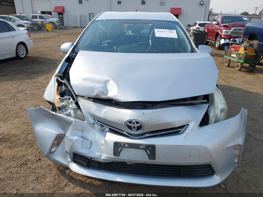 2012 TOYOTA PRIUS V auction photo 6