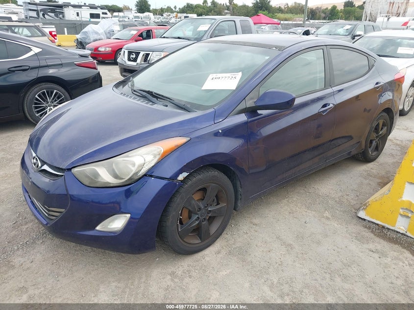 2012 HYUNDAI ELANTRA auction photo 2