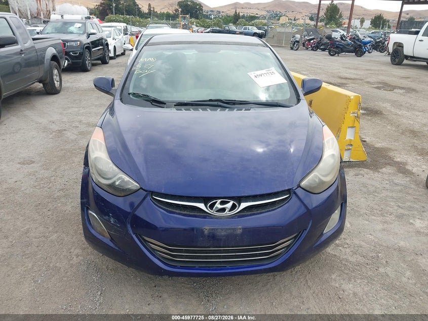2012 HYUNDAI ELANTRA auction photo 6