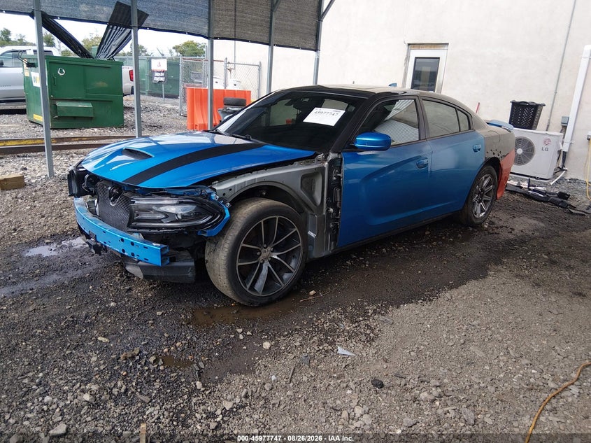 2015 Dodge Charger, Theft Recovery, IAAI, VIN 2C3CDXEJ3FH914537 — photo 2