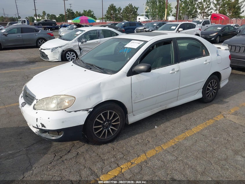 2005 Toyota Corolla, Правый бок, IAAI, VIN 1NXBR32E95Z460021 — фото 2