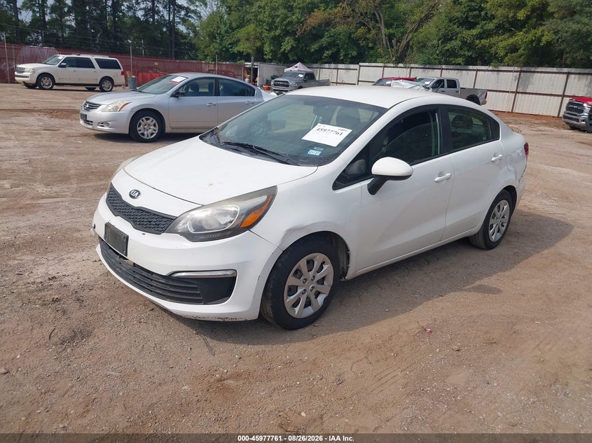 Vin: knadm4a32h6106171, lot: 46477000, kia rio lx 20172