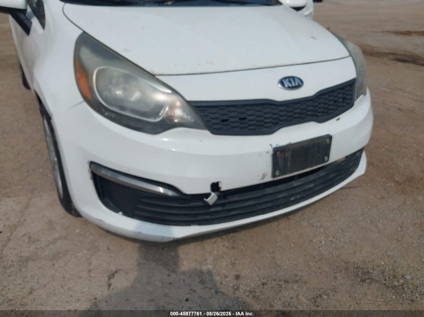 2017 KIA RIO auction photo 6