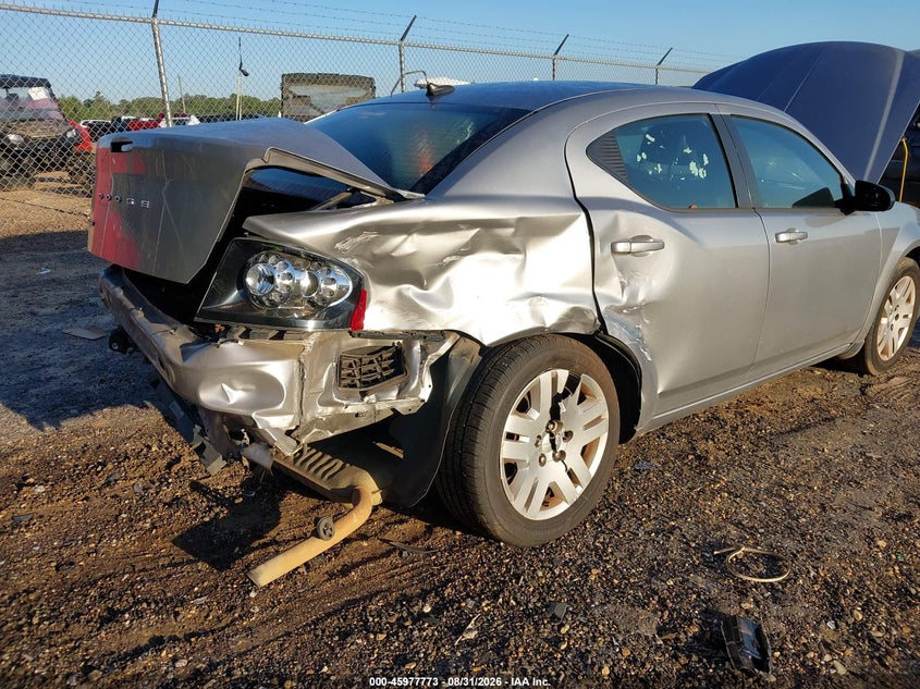 DODGE AVENGER 2014 VIN 1C3CDZABXEN190670