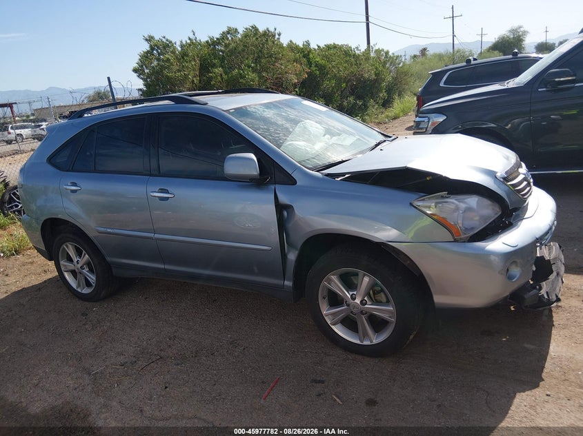 LEXUS RX 400H 2008 VIN JTJHW31U082046929