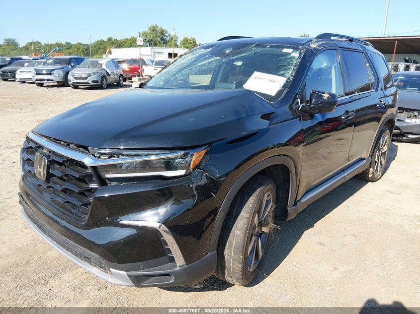 2025 Honda Pilot, Right Front, IAAI, VIN 5FNYG1H72SB080847 — photo 2