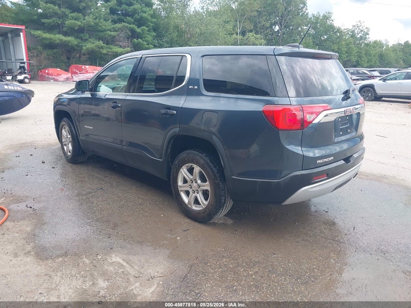 Vin: 1gkknrla6kz284207, lot: 46477055, gmc acadia sle-1 20193