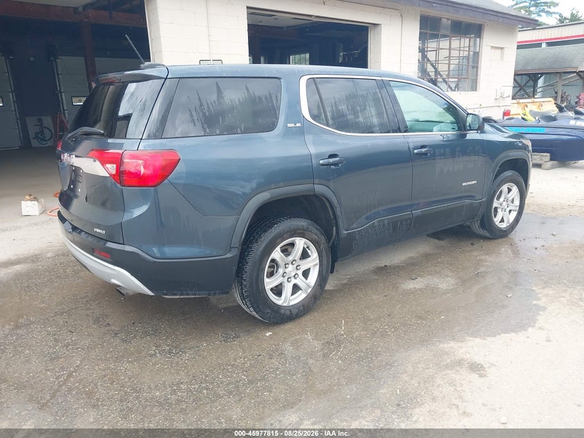 Vin: 1gkknrla6kz284207, lot: 46477055, gmc acadia sle-1 20194