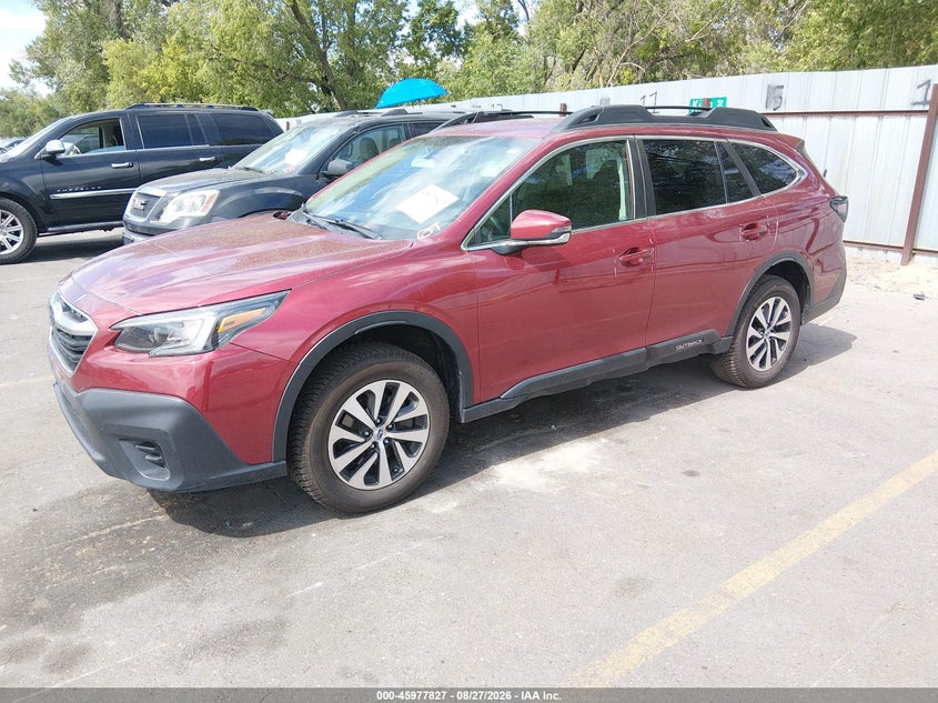 2020 Subaru Outback, Right Side, IAAI, VIN 4S4BTACC3L3226527 — photo 2