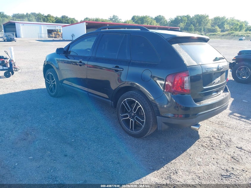 Vin: 2fmdk3jc9eba08671, lot: 46477076, ford edge sel 20143