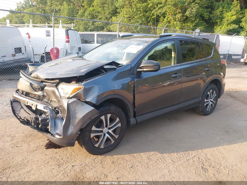 2018 Toyota RAV 4, Удар спереду, IAAI, VIN JTMBFREV0JJ251600 — фото 2