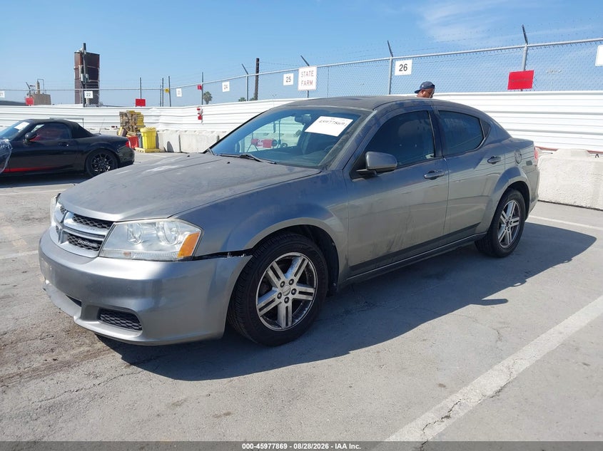 2012 Dodge Avenger, Front End, IAAI, VIN 1C3CDZCB3CN192755 — photo 2