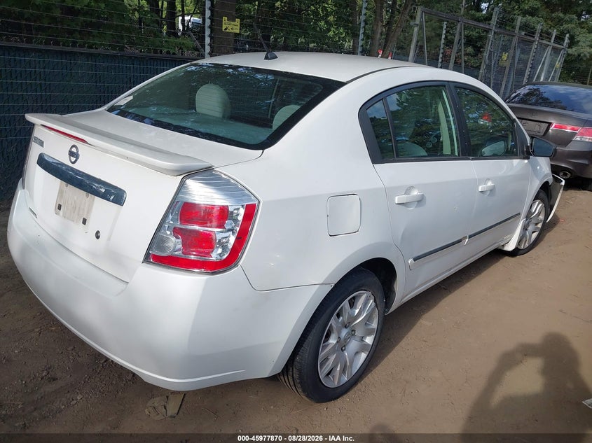 2012 NISSAN SENTRA auction photo 4