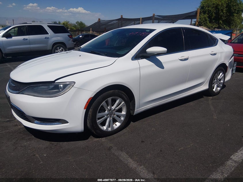2016 Chrysler 200, Удар сзади, IAAI, VIN 1C3CCCAB4GN119984 — фото 2