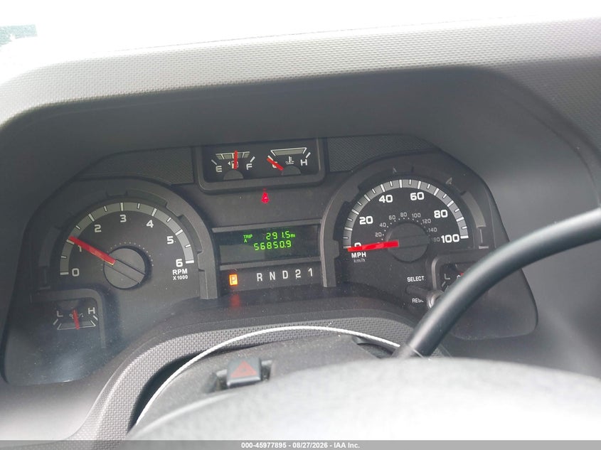 2014 FORD ECONOLINE VAN 4.6L V-8 REGULAR , 225HP