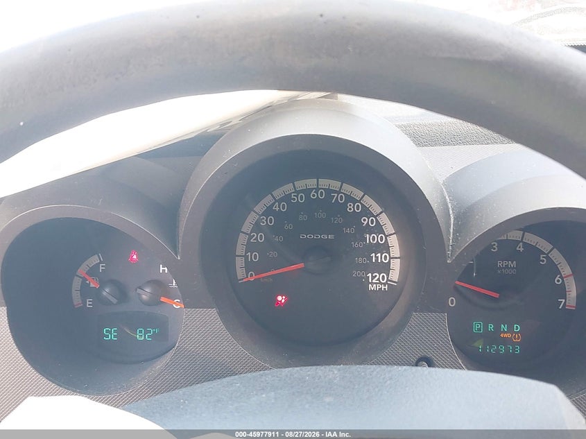DODGE NITRO 2011 VIN 1D4PU4GK6BW576695