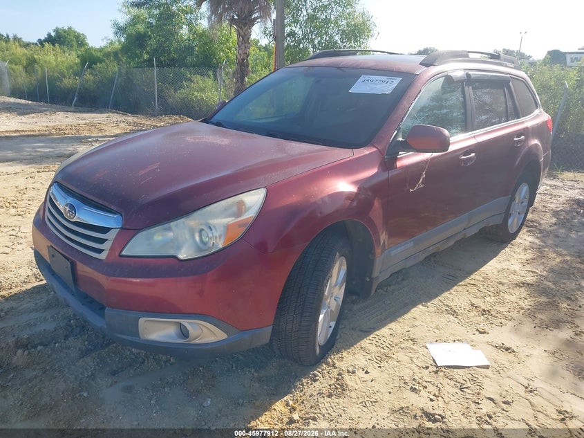 2011 Subaru Outback, Normal Wear & Tear, IAAI, VIN 4S4BRCGC2B3384022 — photo 2