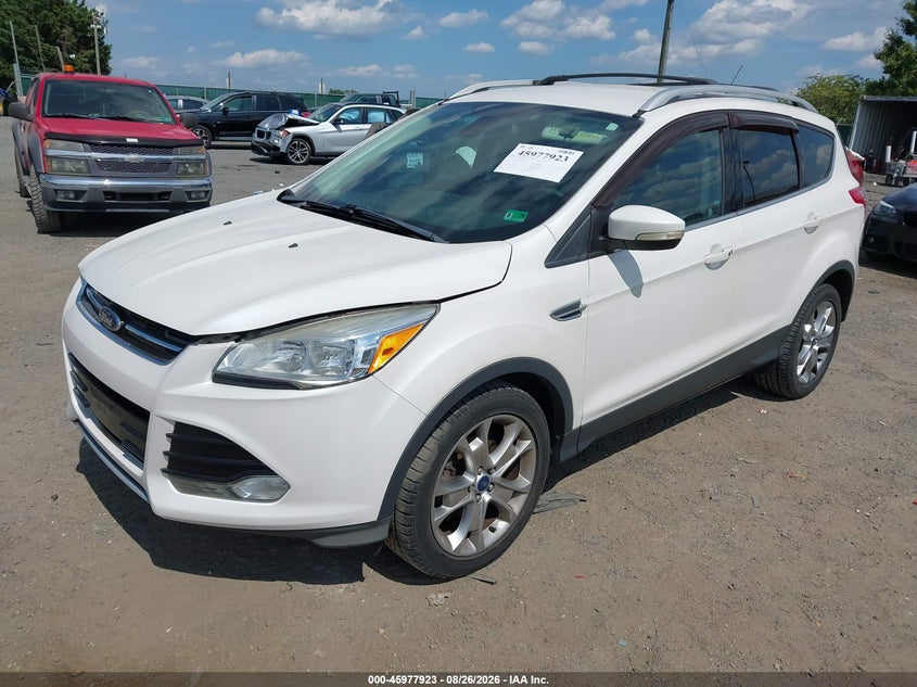 2014 Ford Escape, Правый бок, IAAI, VIN 1FMCU0JX4EUC35039 — фото 2