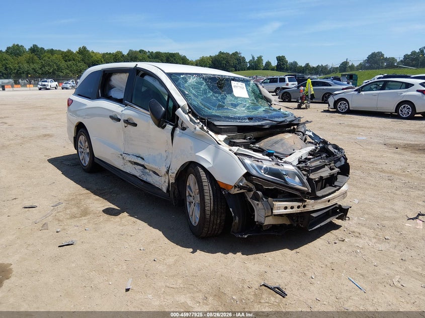 Vin: 5fnrl6h29kb073928, lot: 46477165, honda odyssey lx 20191