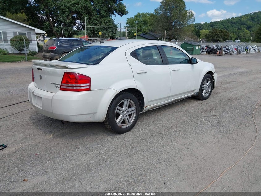 DODGE AVENGER 2010 VIN 1B3CC5FBXAN198487
