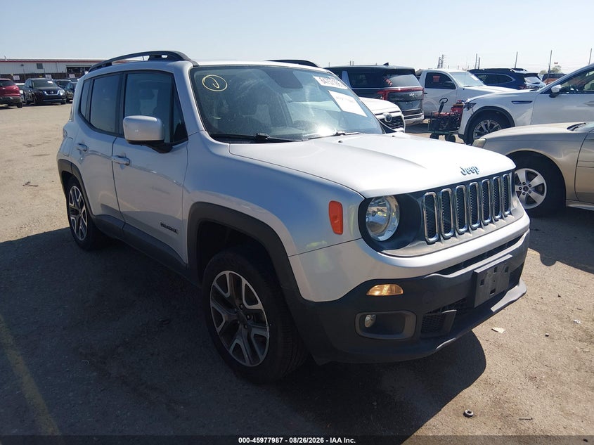 2016 Jeep Renegade Latitude, Left Rear, IAAI, VIN ZACCJBBT4GPD14039
