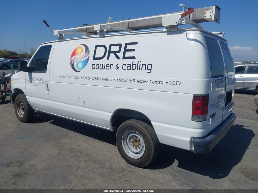 2012 FORD ECONOLINE VAN 4.6L V-8 REGULAR , 225HP