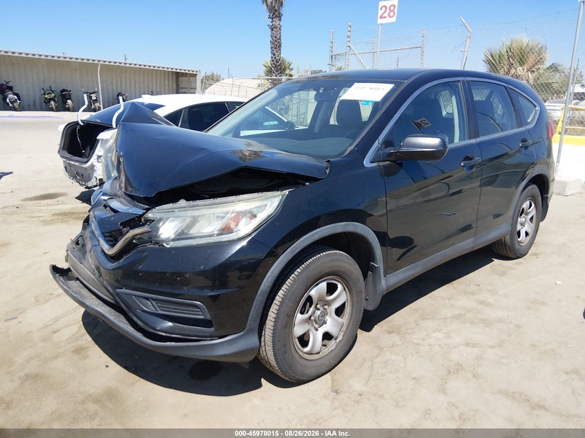 2015 Honda CR-V, Front End, IAAI, VIN 5J6RM4H34FL083306 — photo 2