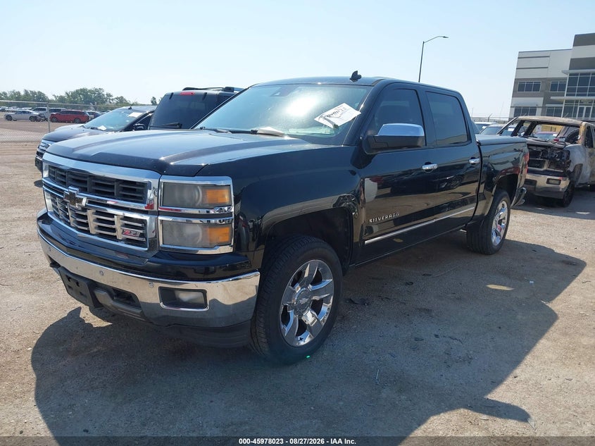 2014 Chevrolet Silverado, Hail, IAAI, VIN 3GCUKSEC9EG317045 — photo 2