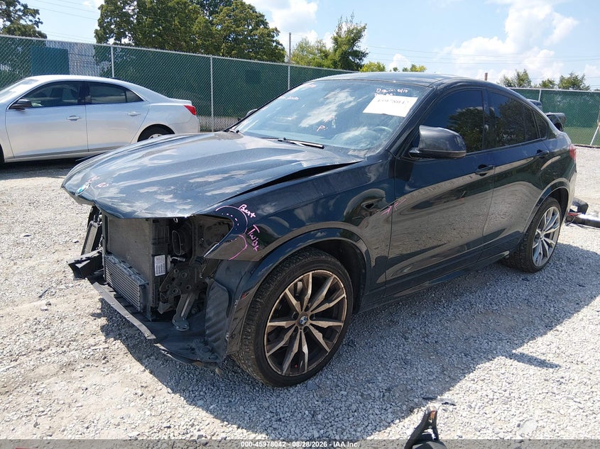 2017 BMW X4, Front End, IAAI, VIN 5UXXW7C39H0U26310 — photo 2