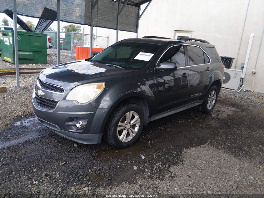 2010 Chevrolet Equinox, Engine Damage, IAAI, VIN 2CNALPEW2A6281563 — photo 2
