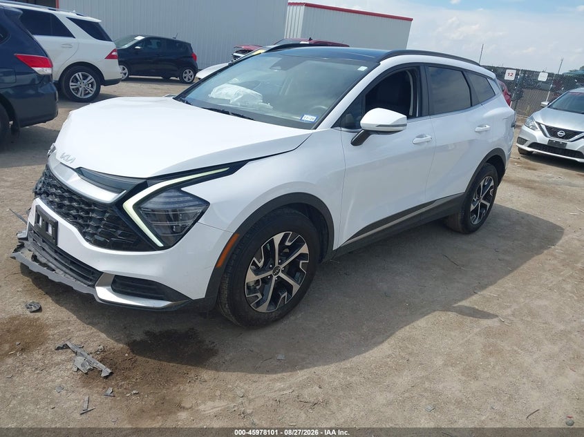 Vin: 5xyk33df8sg248686, lot: 46477341, kia sportage ex 20252