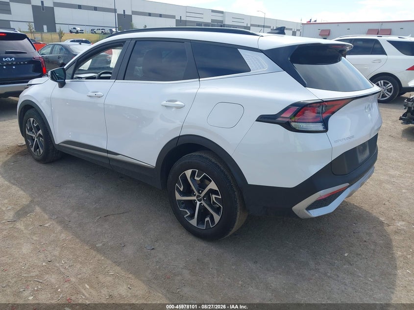 Vin: 5xyk33df8sg248686, lot: 46477341, kia sportage ex 20253