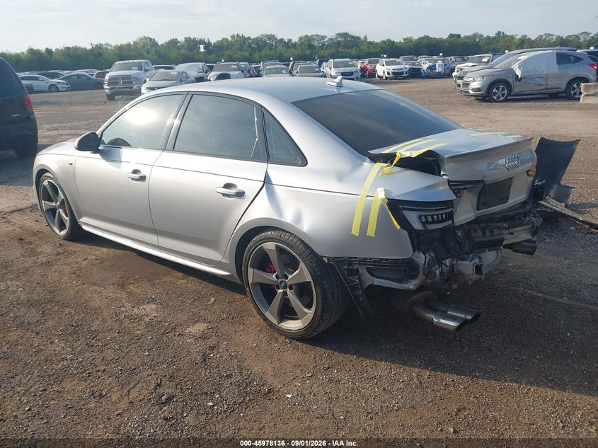 AUDI S4 2018 VIN WAUB4AF47JA211458