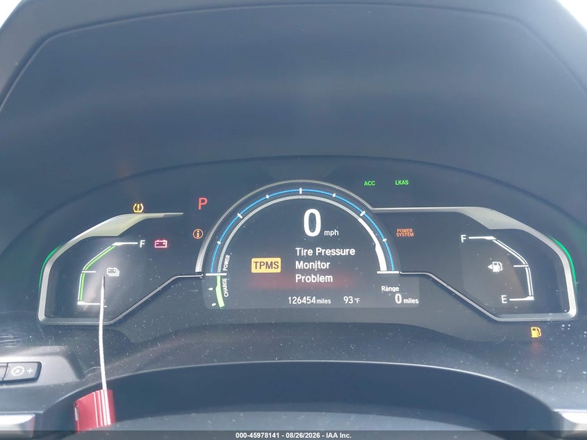2018 HONDA CLARITY PLUG-IN HYBRID auction photo 7
