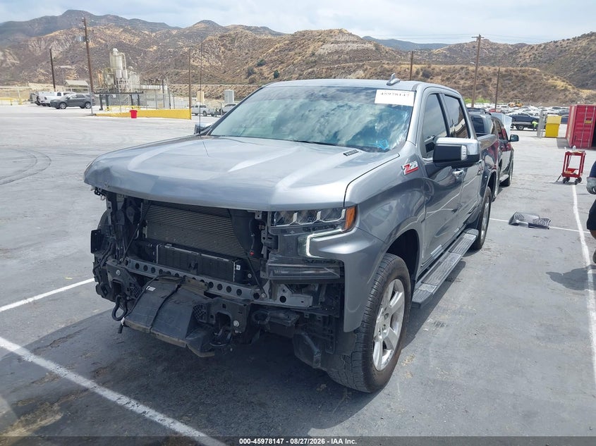 Vin: 1gcuyget6nz186040, lot: 46477387, chevrolet silverado 1500 ltd 4wd  short bed ltz 20222