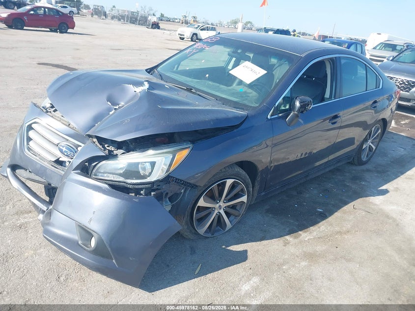 2016 Subaru Legacy, Удар спереди, IAAI, VIN 4S3BNAJ62G3026160 — фото 2