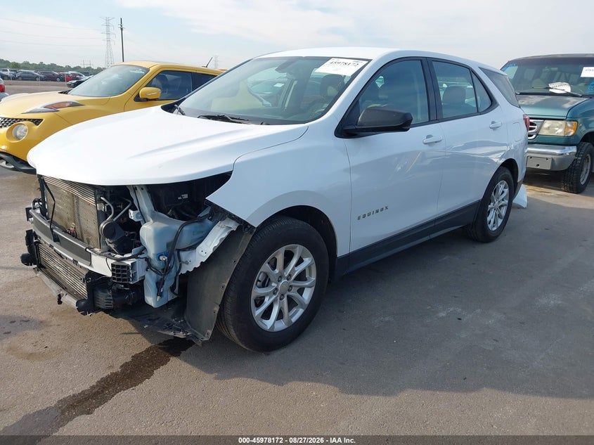 2018 Chevrolet Equinox, Удар спереди, IAAI, VIN 2GNAXHEV1J6137533 — фото 2