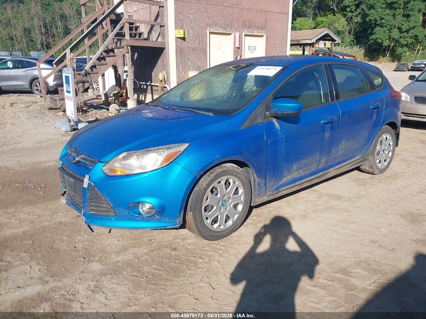 2012 Ford Focus, Обычный износ, IAAI, VIN 1FAHP3K28CL281438 — фото 2