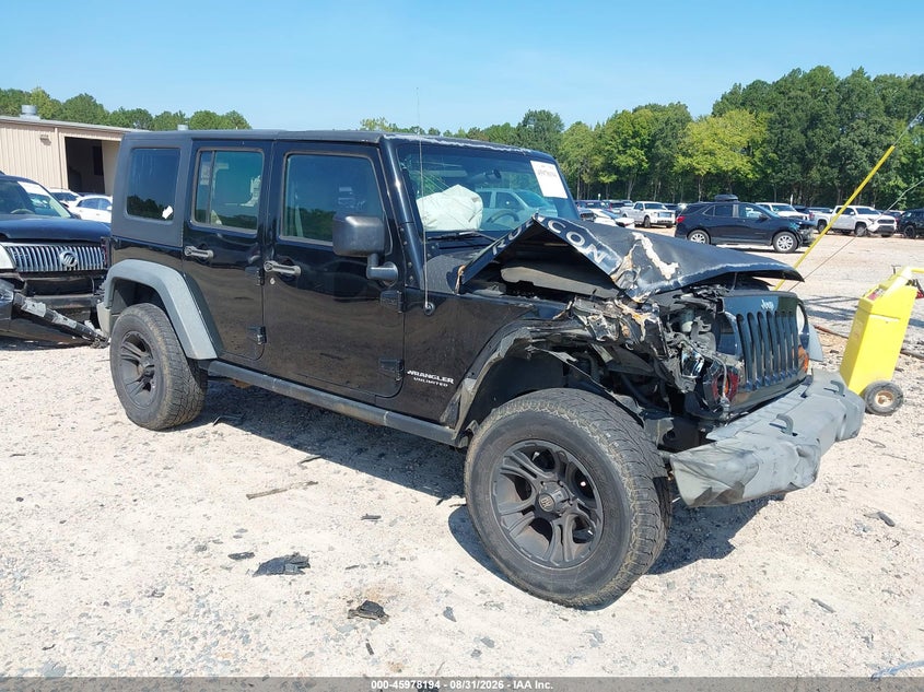 JEEP WRANGLER 2008 VIN 1J4GA69158L588993