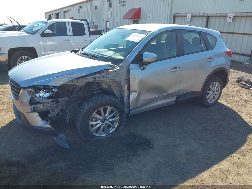 Vin: jm3ke4by8g0844969, lot: 46477436, mazda cx-5 sport 20162