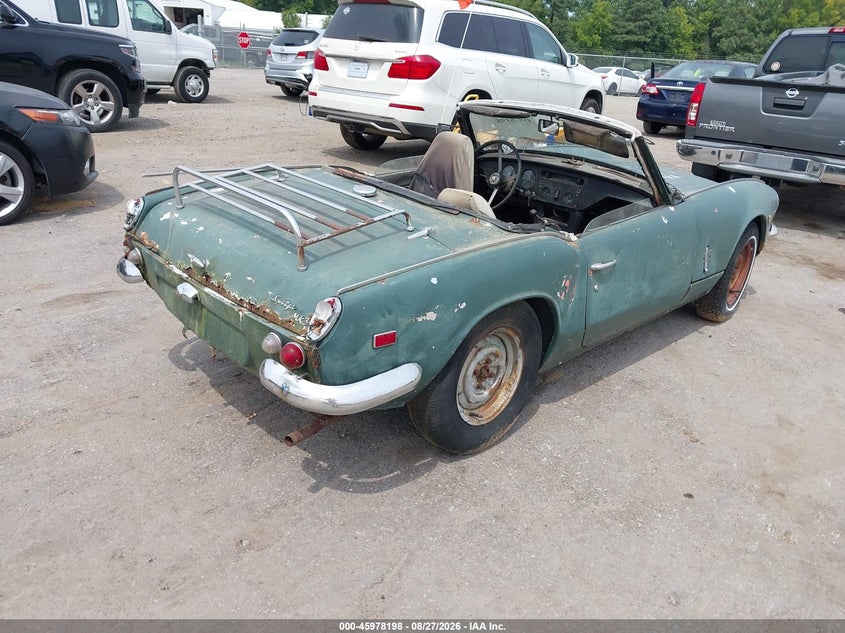 1969 TRIUMPH SPITFIRE auction photo 4
